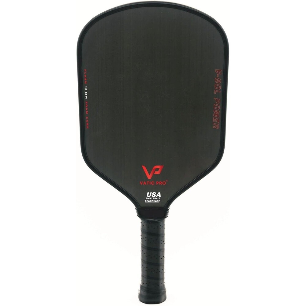 Vatic Pro V-Sol Power Flash-LH 16mm Foam Core Pickleball Paddle w/ Cover
